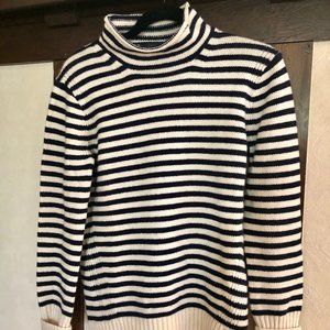 J. Crew Striped Wool Sweater, Small, NWT